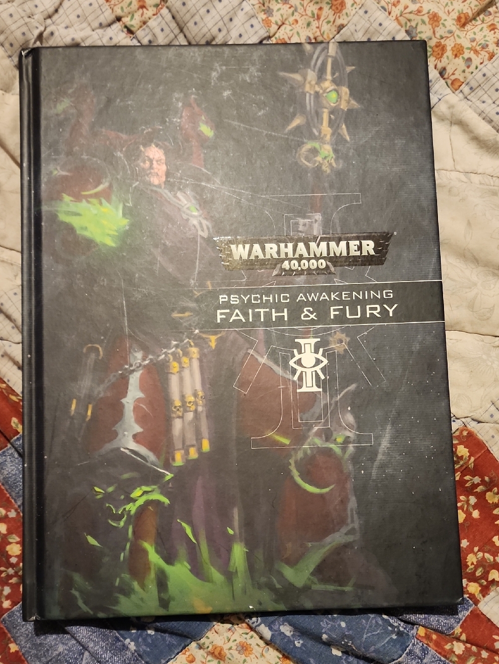 Warhammer 40K 40,000 Psychic Awakening Faith & Fury Hardcover